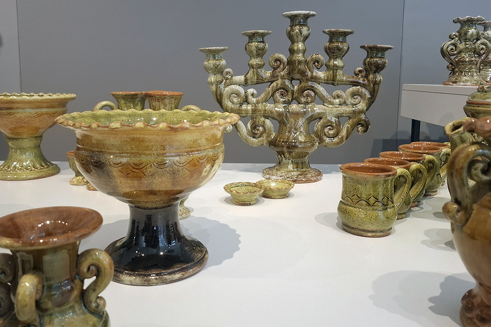 Мастер керамики Юрис Кромпанс